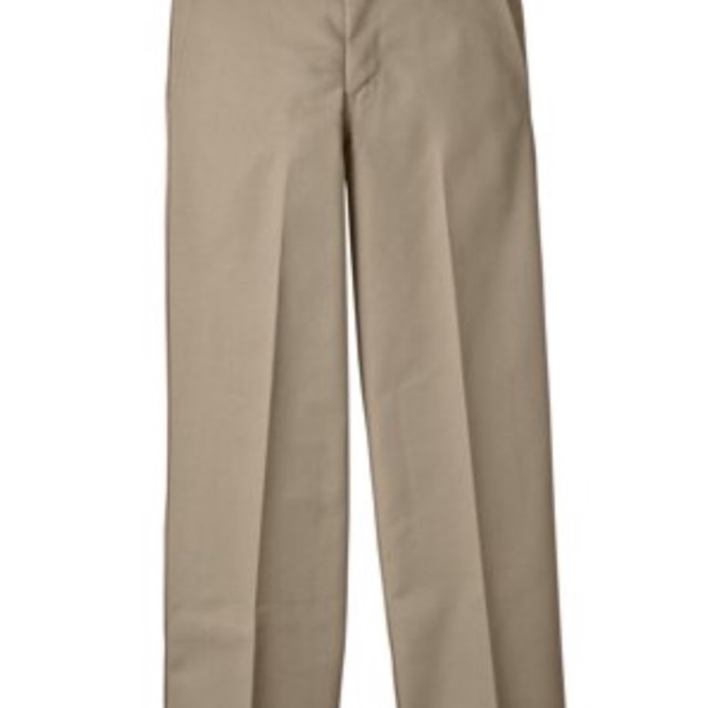BOYS—Dickies flat front uniform pants - new w/tags